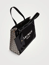 Medium B-Army Canvas Tote Bag