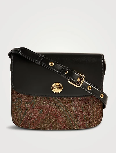 Small Essential Paisley Jacquard Crossbody Bag