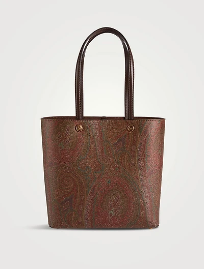 Medium Essential Paisley Jacquard Tote Bag