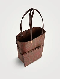 Medium Essential Paisley Jacquard Tote Bag