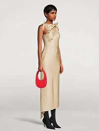 Mini Swipe Gloss Leather Bag
