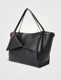 Belt Leather Tote Bag