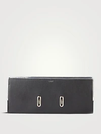 Binder Leather Clutch