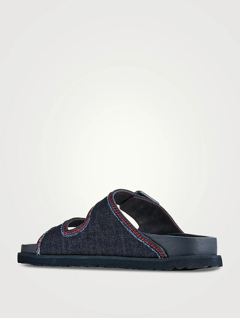 1774 Arizona Denim Slide Sandals