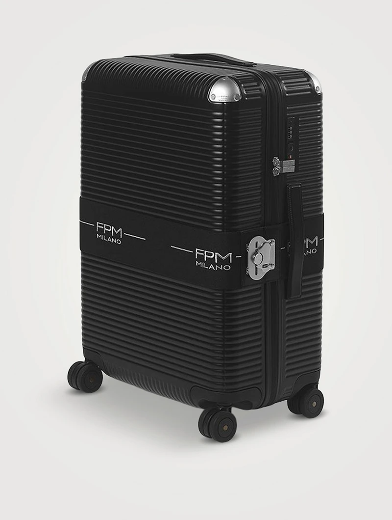 Bank Zip Deluxe Spinner Suitcase