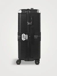 Bank Zip Deluxe Spinner Suitcase