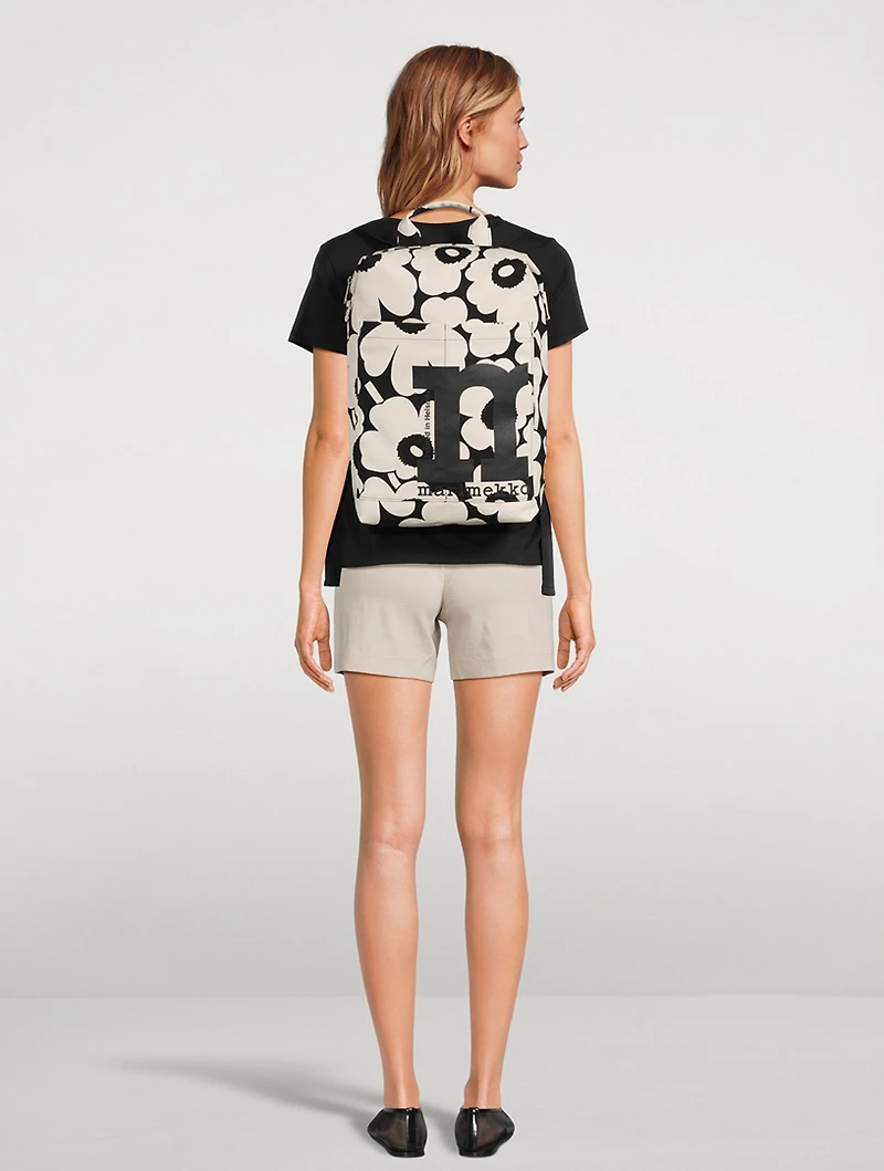 Mono Backpack In Unikko Print