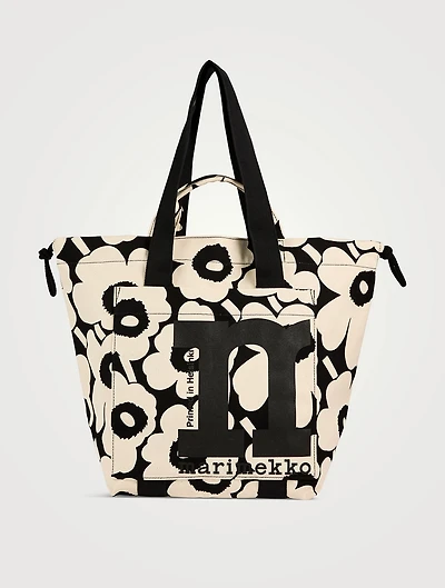 Mono City Tote Bag In Unikko Print