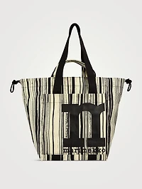 Mono City Tote Bag In Siluetti Print
