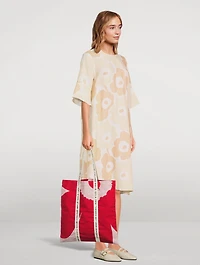 Midi Carrier Tote Bag In Unikko Print