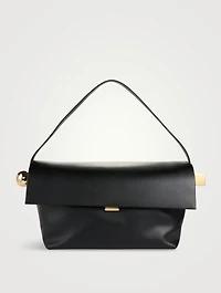 Le Grand Rond Carré Leather Shoulder Bag
