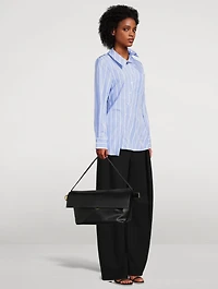 Le Grand Rond Carré Leather Shoulder Bag