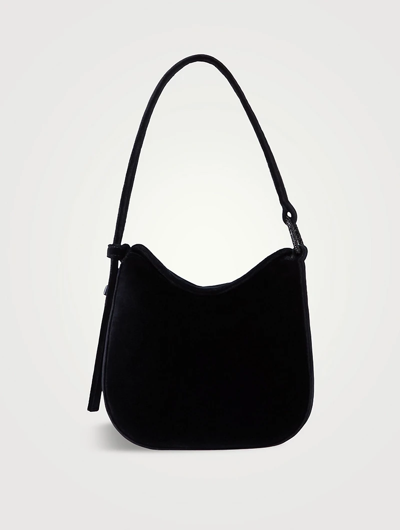 Mini Anna Velvet Shoulder Bag