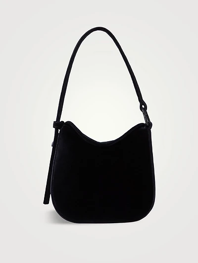 Mini Anna Velvet Shoulder Bag
