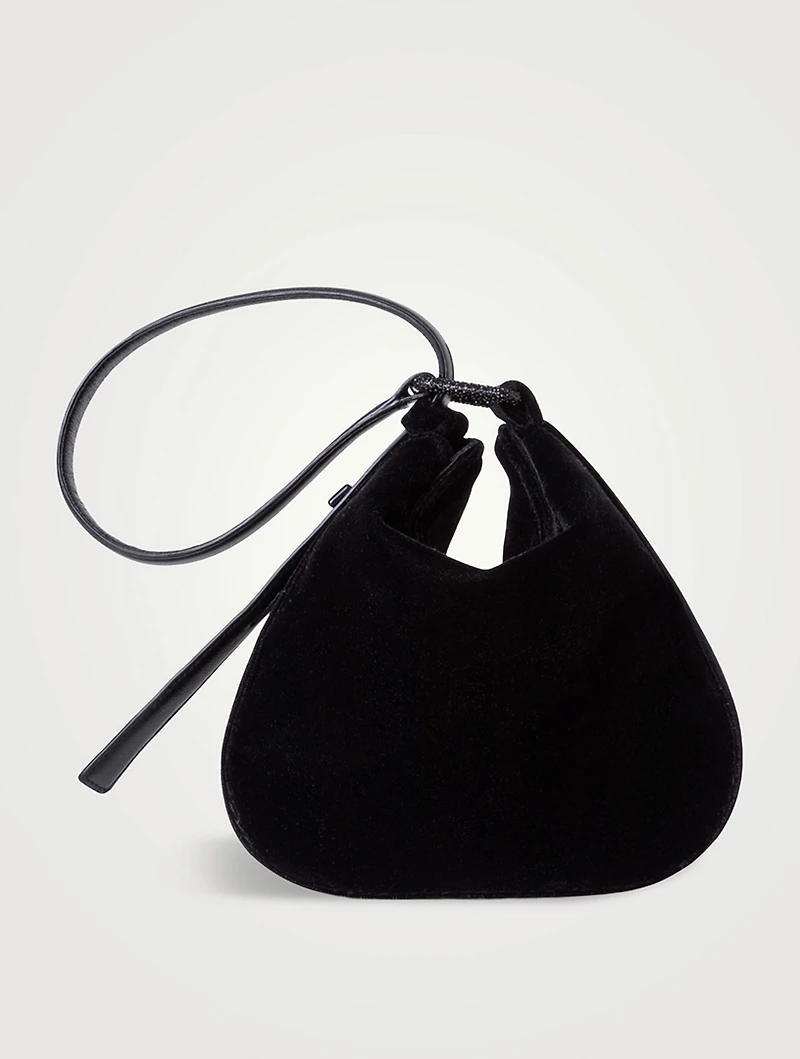 Mini Anna Velvet Shoulder Bag