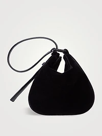 Mini Anna Velvet Shoulder Bag