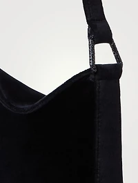 Mini Anna Velvet Shoulder Bag