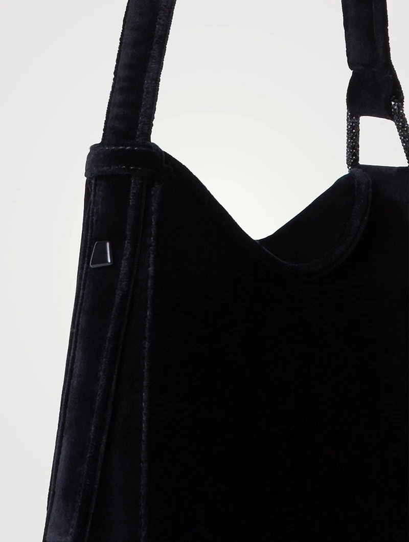 Mini Anna Velvet Shoulder Bag