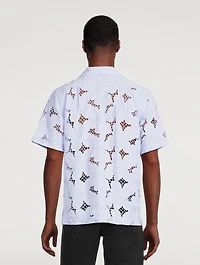 Highlife Floral Lace Bowling Shirt