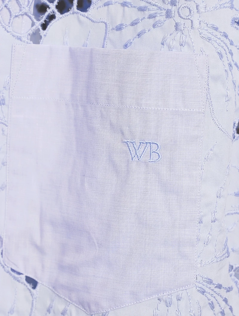 Highlife Floral Lace Bowling Shirt