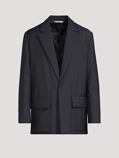 Wool And Mohair Padded Jacket
