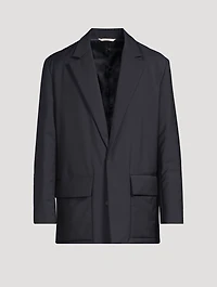 Wool And Mohair Padded Jacket