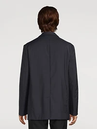 Wool And Mohair Padded Jacket