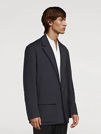 Wool And Mohair Padded Jacket