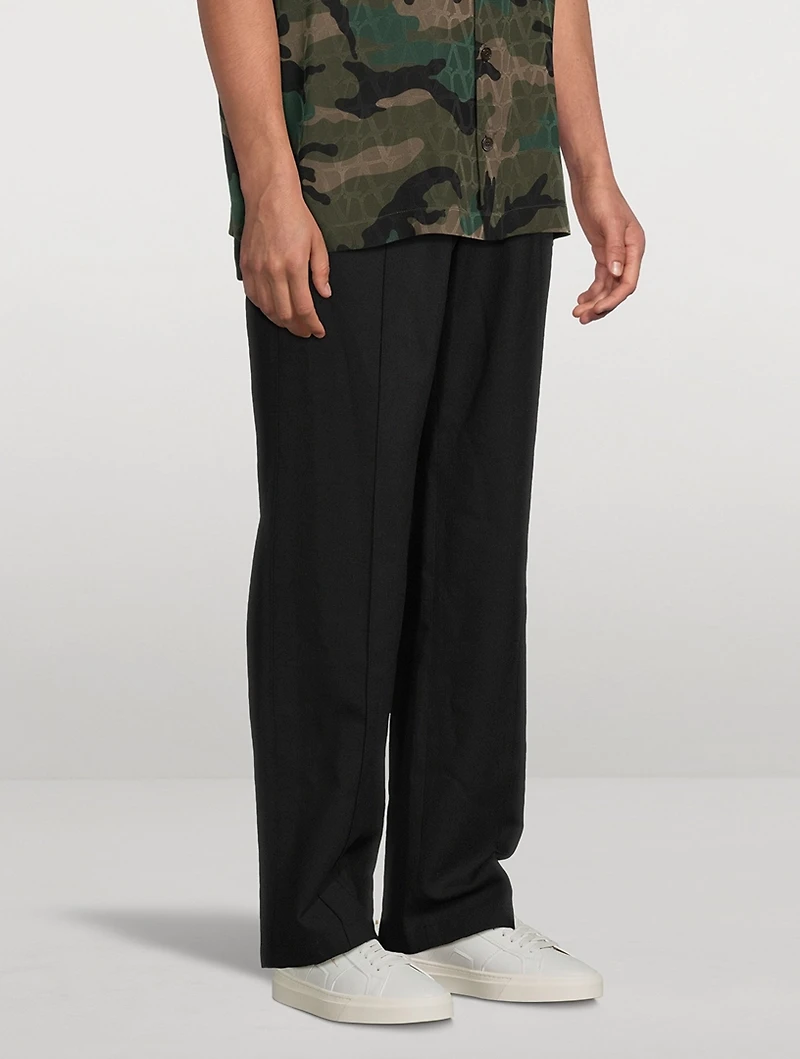 Wool Jogging Pants