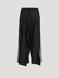 Wide-Leg Track Pants