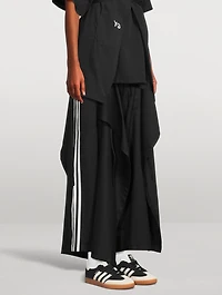 Wide-Leg Track Pants