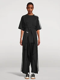 Wide-Leg Track Pants