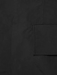 Crinkle Nylon Blazer