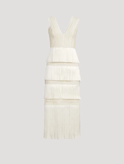 Fringe Midi Dress