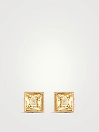 Square Crystal Earrings