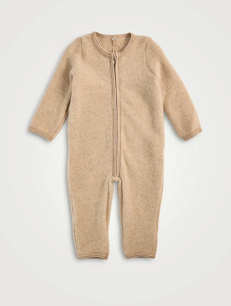 Infant Wool Fleece Coverall