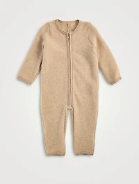 Infant Wool Fleece Coverall