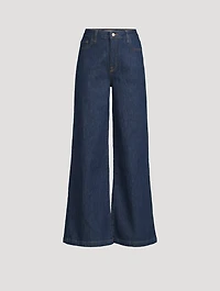 Ms. Fonda Wide-Leg Jeans