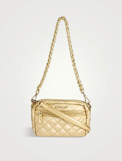 Mini Crosby Metallic Camera Bag