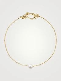 Stella Main 14K Gold Bracelet With Pearl