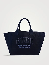 XXL Denim Tote Bag