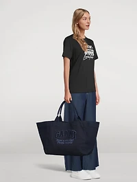 XXL Denim Tote Bag