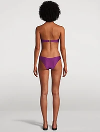 Lightburst Bandeau Bikini Set