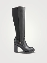Neo Leather Knee-High Boots