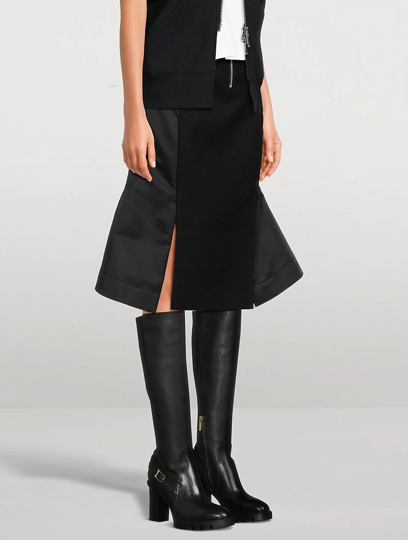 Neo Leather Knee-High Boots