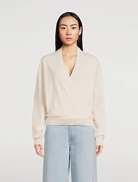 Cashmere Wrap Sweater