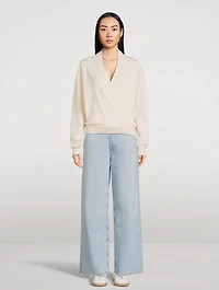 Cashmere Wrap Sweater