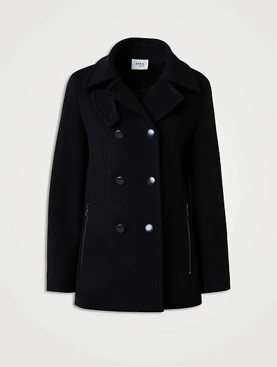 Double-Breasted Peacoat