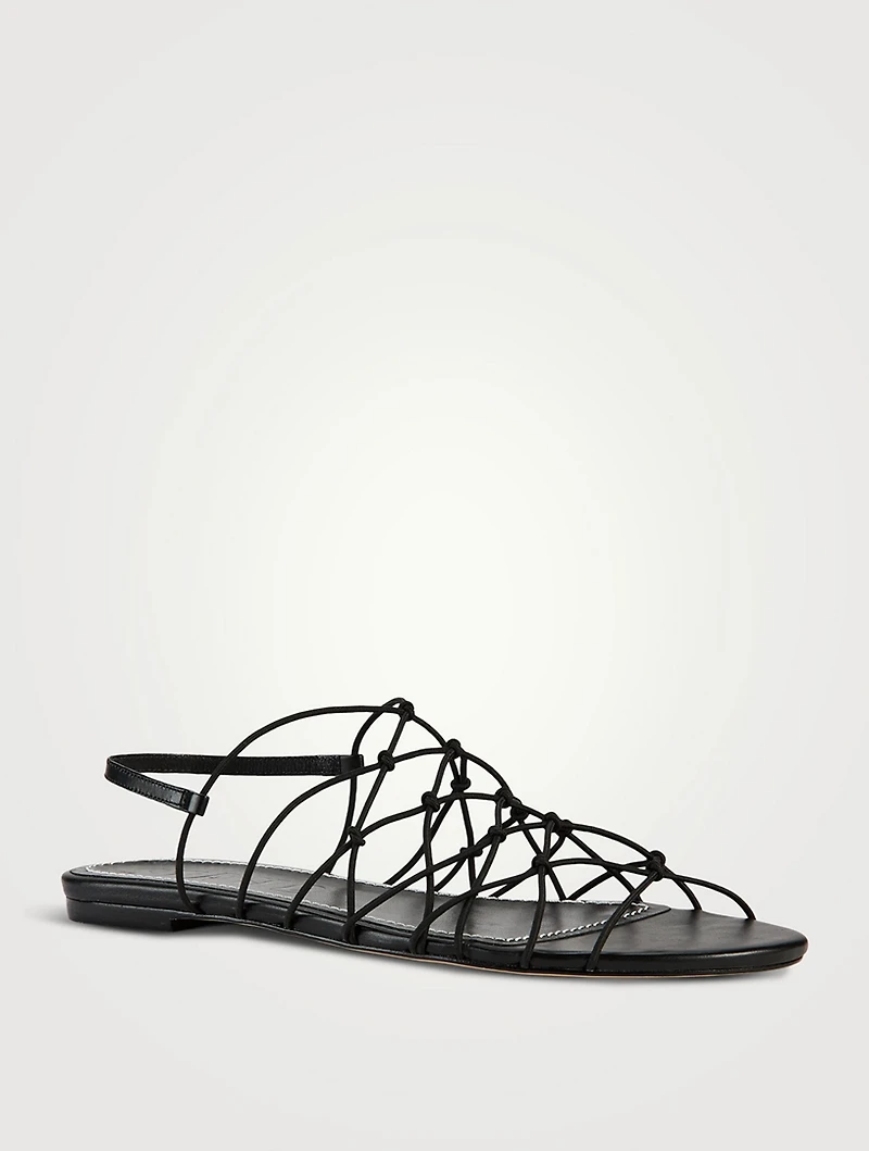 Gio Knotted Slingback Sandals