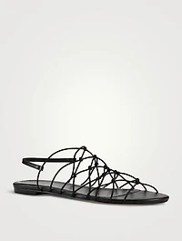 Gio Knotted Slingback Sandals